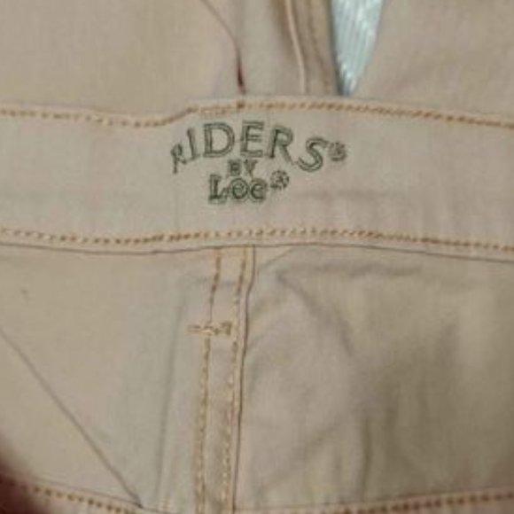 Lee Riders Capri Pants Size 24W Peach color - Picture 6 of 6